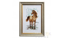 กรอบรูปครอสติช-กรอบผ้าปัก